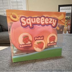 Squeezy Tactile Squeeze Toy, Pink/Green
