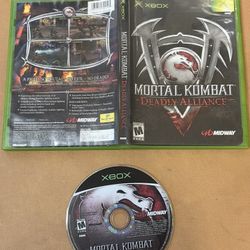 Mortal Kombat: Deadly Alliance (Microsoft Xbox, 2003) No Manual