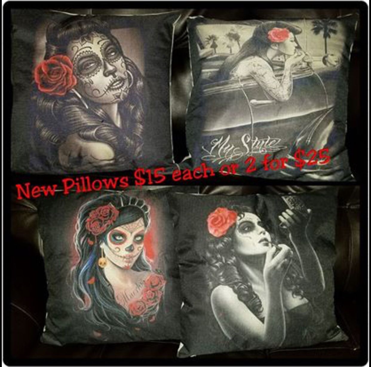 Day of the Dead Pillows