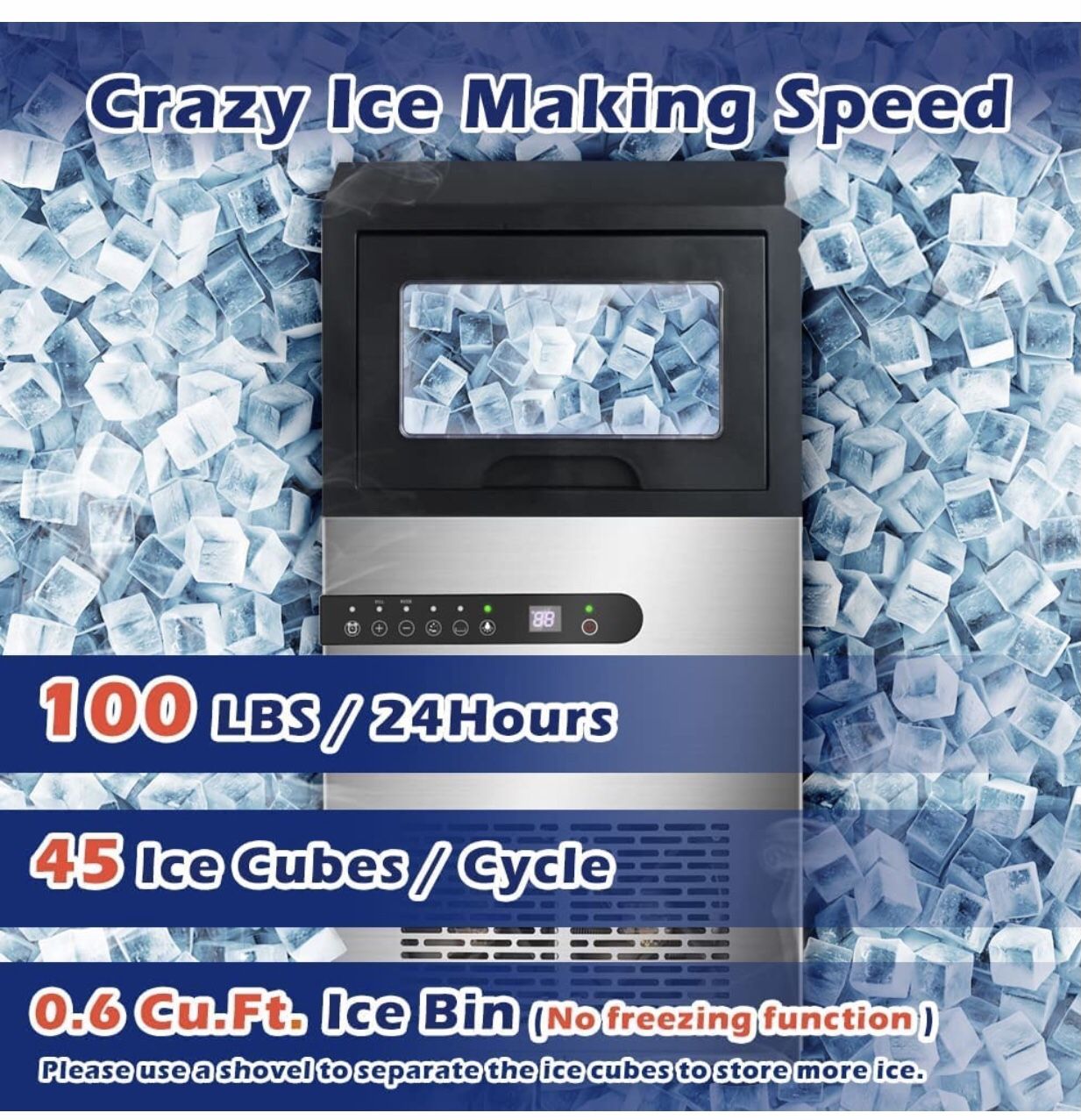 LifePlus Commercial Ice Maker Machine for Sale in Ontario, CA OfferUp