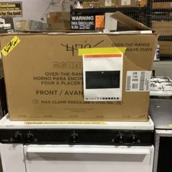 GE 1.9 cu. ft. Over the Range Microwave with Sensor Cooking in Black