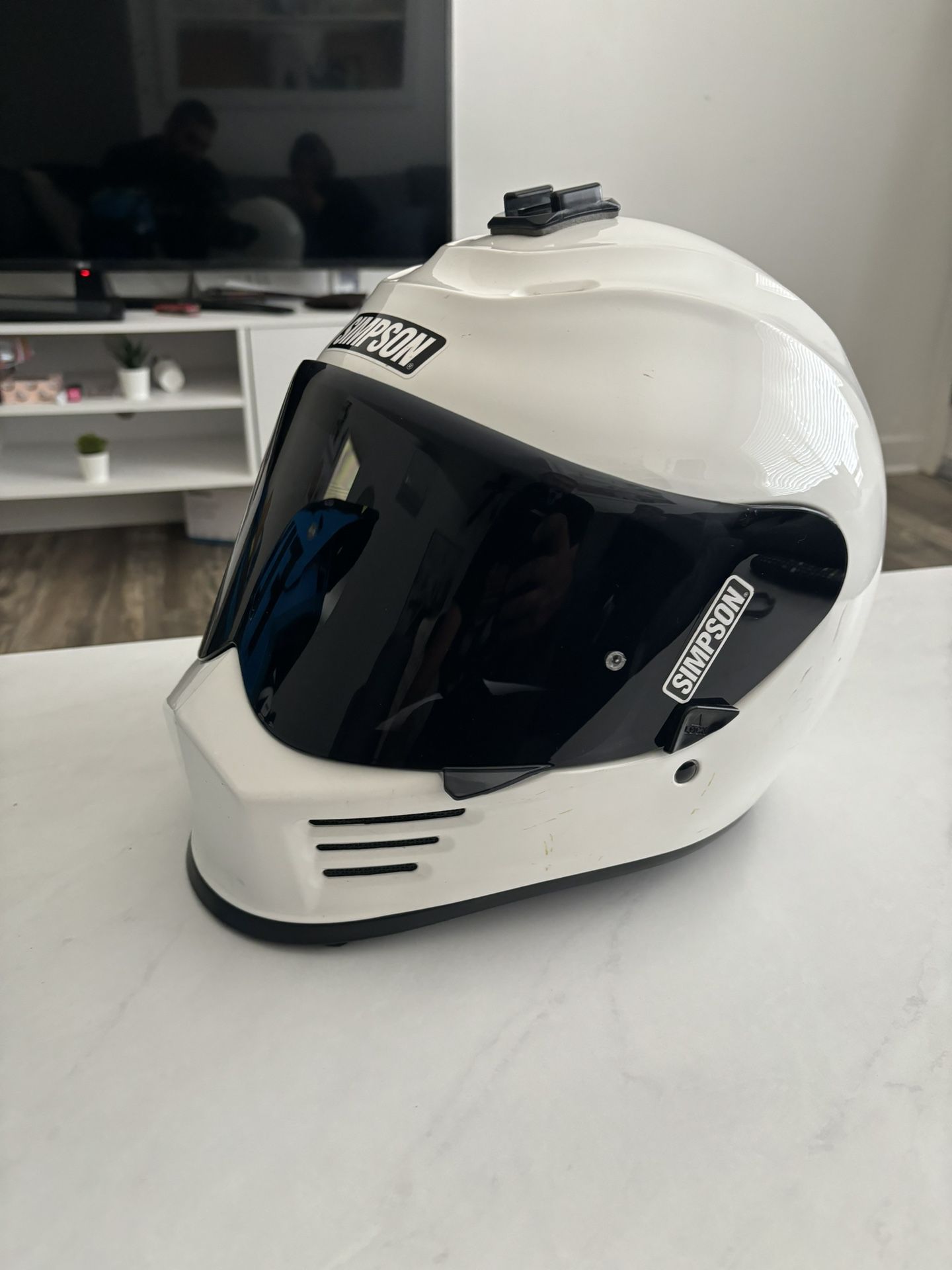 Simpson Motorcycle Helmet 