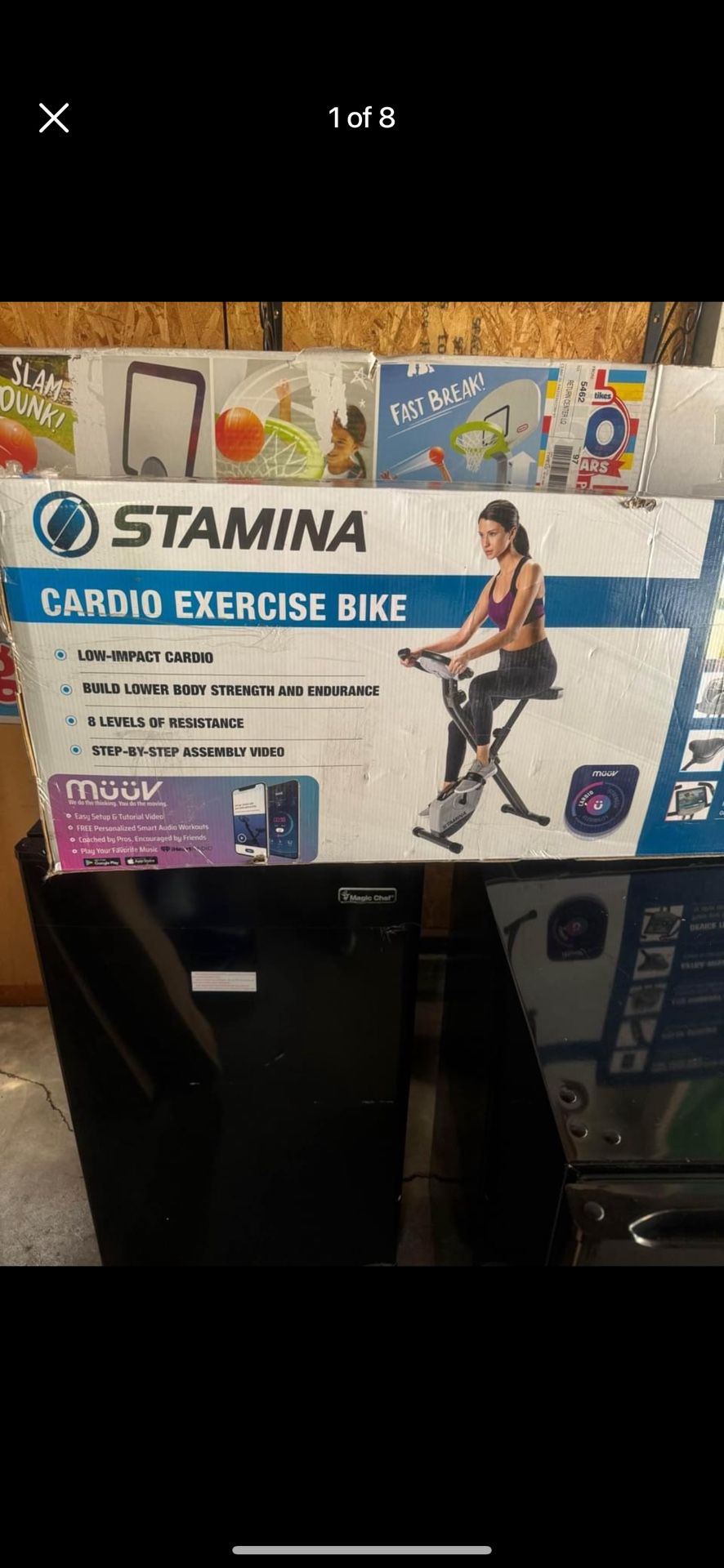 Cardio exercise bike