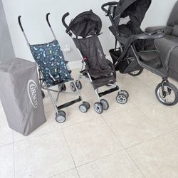 Strollers And Playpen 