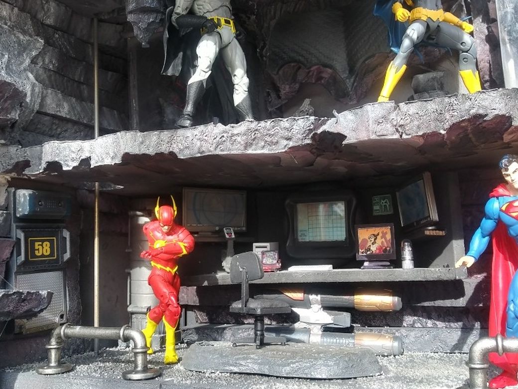 Bat-Cave Diorama for Action Figures