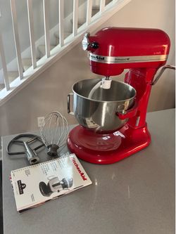 KitchenAid Mixer, Red