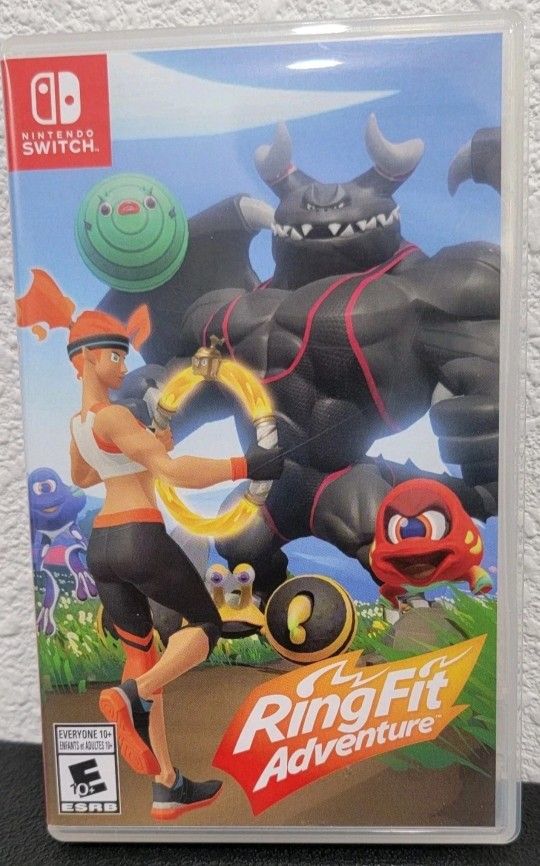 Ring Fit Adventure GAME ONLY - Nintendo Switch Game - In Good Condition - Check Photos 
