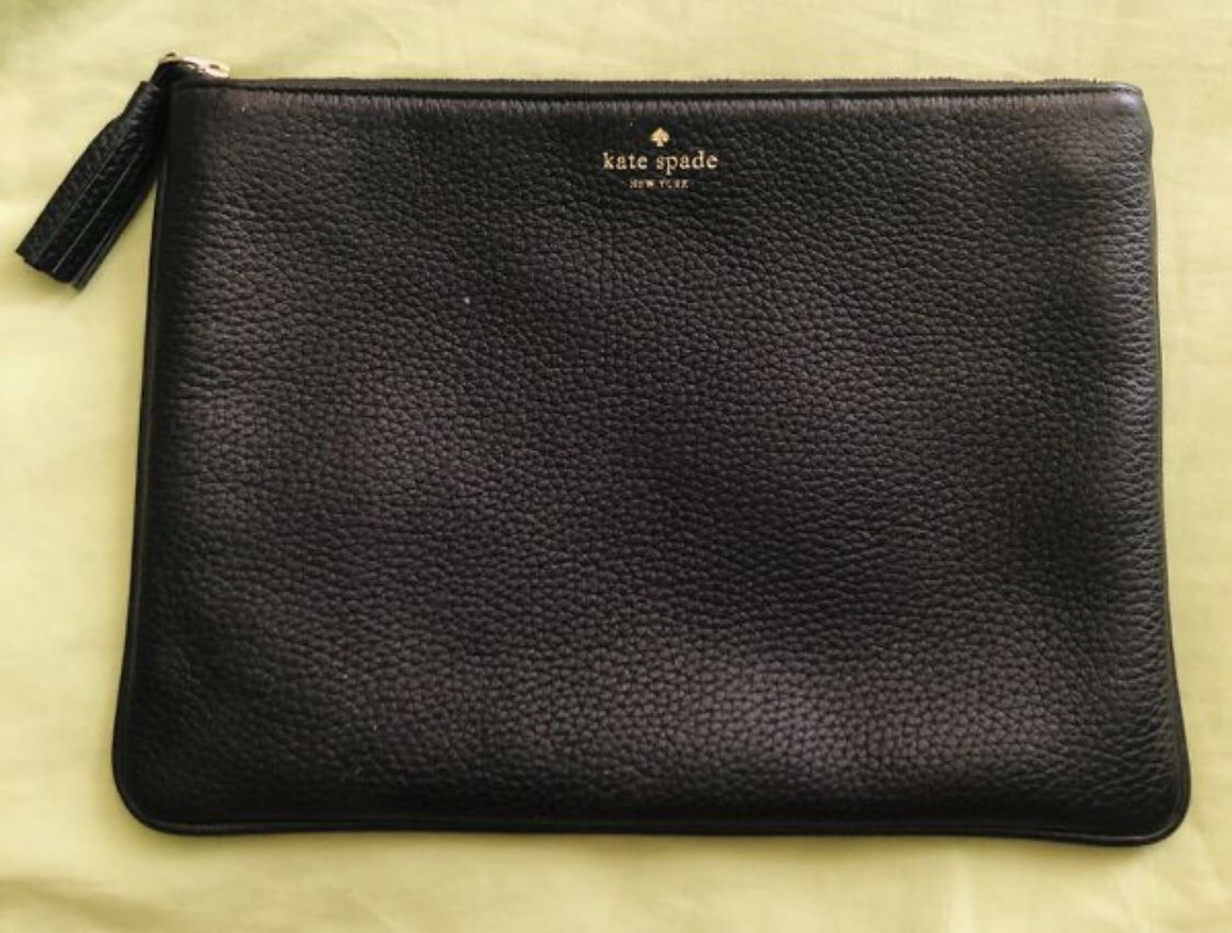 Kate Spade Pebbled Leather Clutch