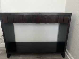 Dark brown  Entry table