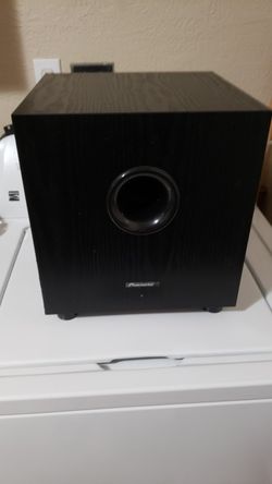 Pioneer Subwoofer Sw8 by Andrew Jones $125. Pickup in Oakdale