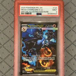 Mega Charizard X Ex PSA 9