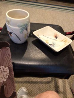 Beautiful Cermic Soap Disgph And Cup