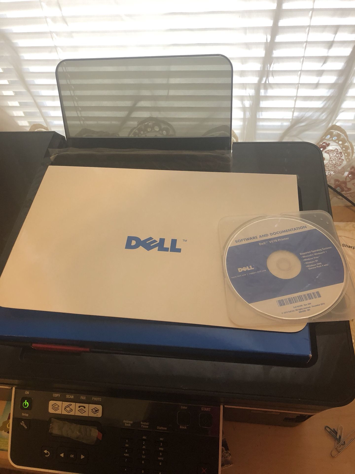 Dell V515W all in one ink jet printer