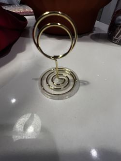 30 pack Gold Table Number Holders