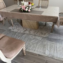 Marble Dining Room Set
