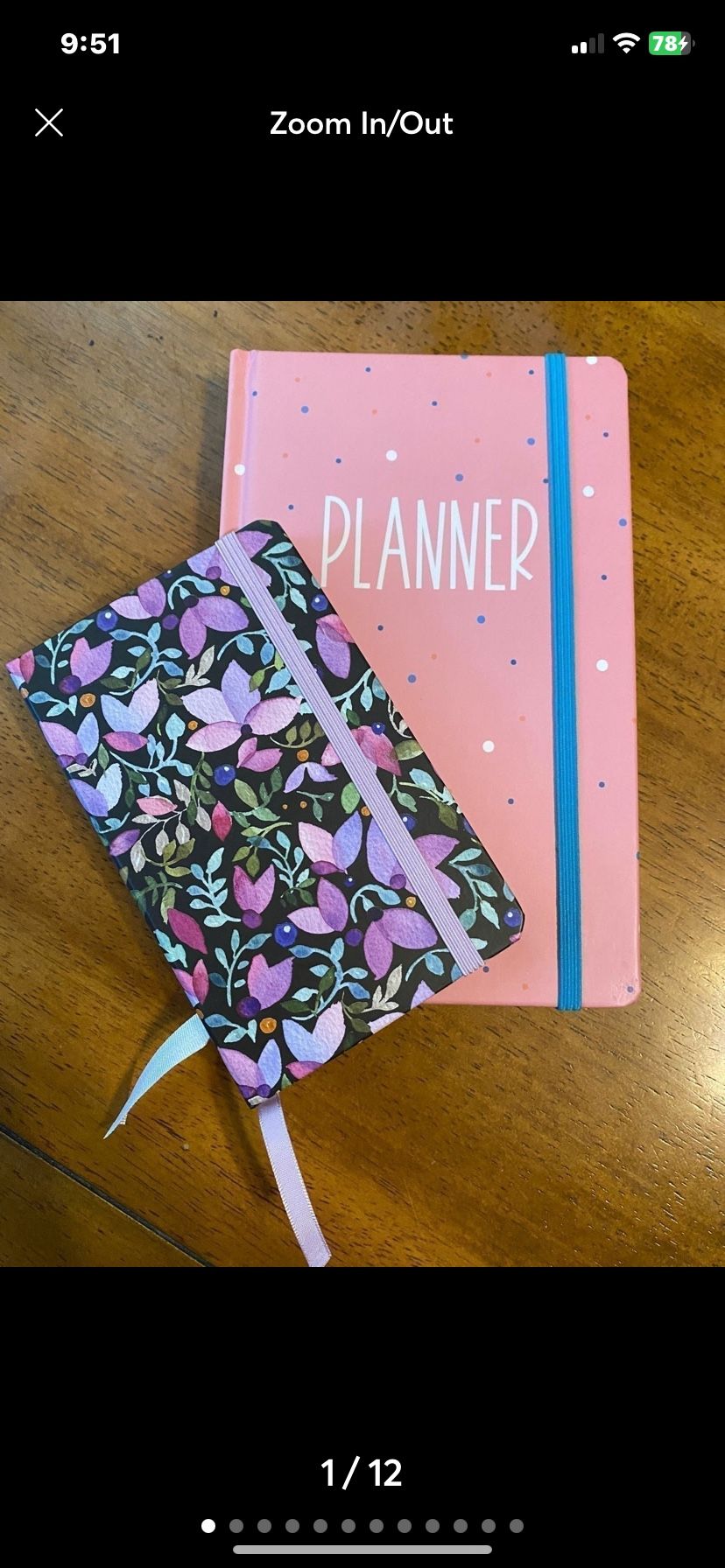 Undated Planner And Notebook Bundle