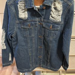 Denim Jacket For Woman Large