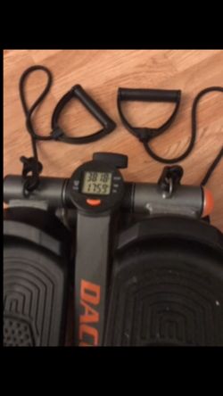 Mini Stepper With resistance Bands