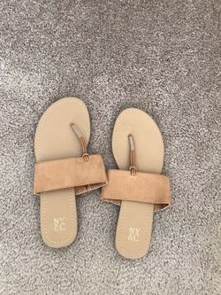 Woman’s Size 8 Nyc Leather Sandals