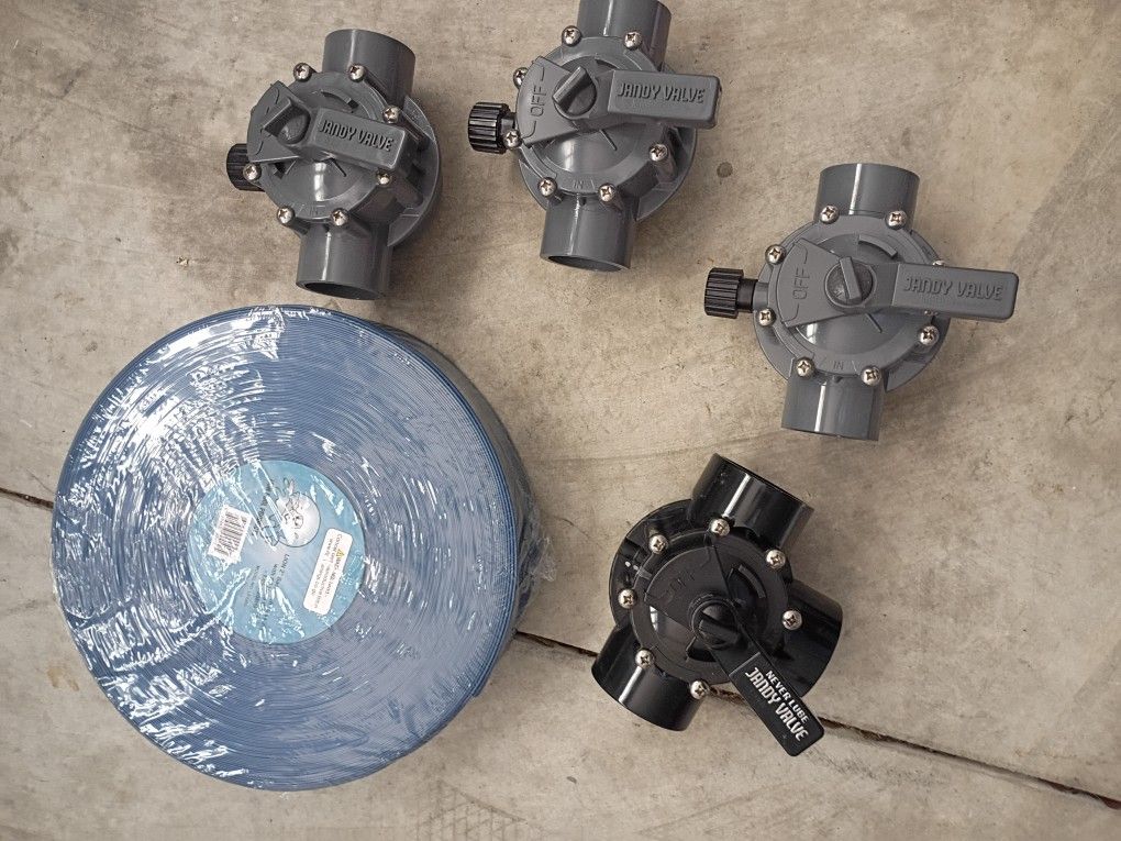 Swimming Pool Valves And Backwash Hose