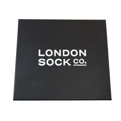 London Sock Co. 6-Pair Men's Dress Socks, Multicolor, Houndstooth, Size M