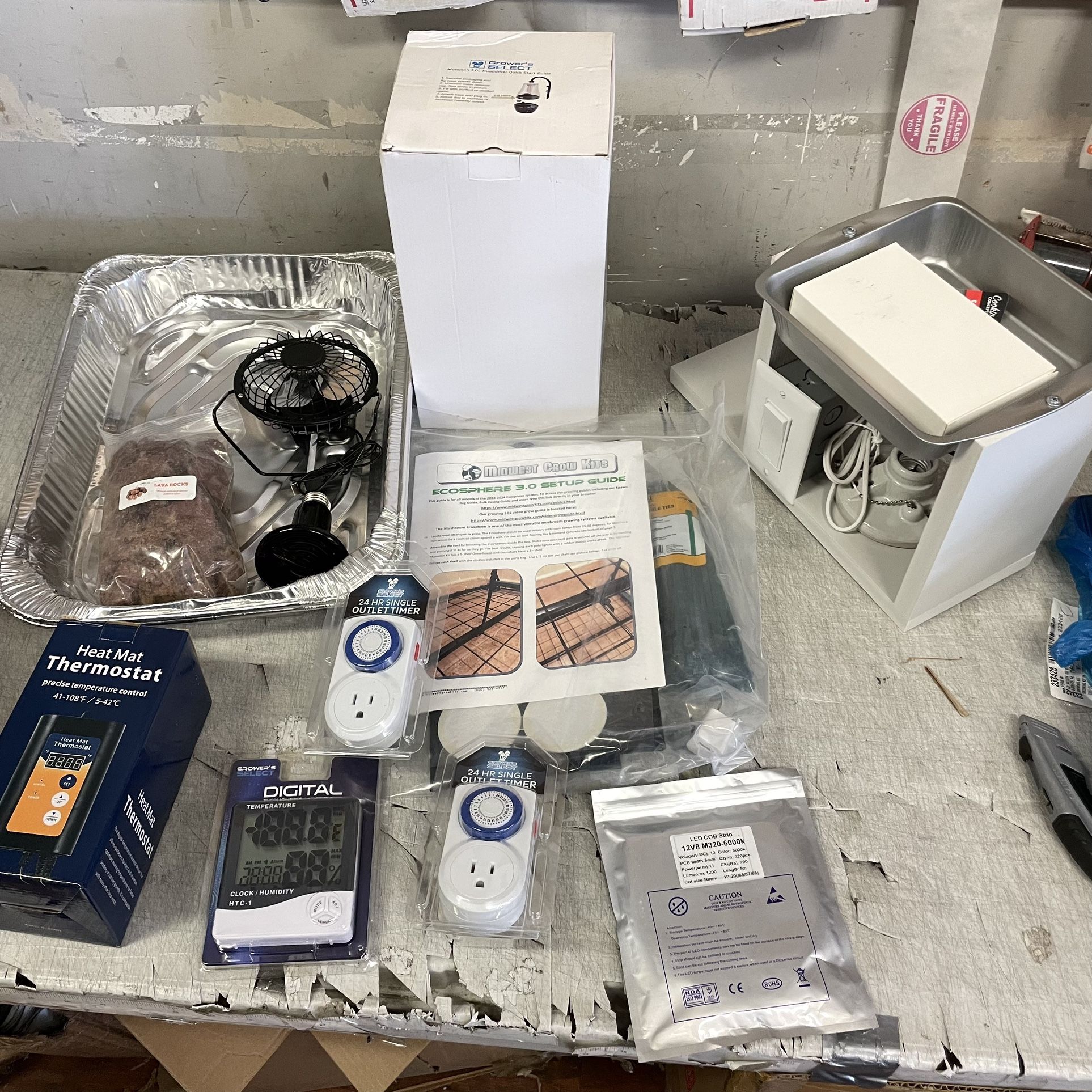 New Mushroom Grow Kit