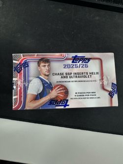 2026 NBA Topps Chrome Jumbo Box