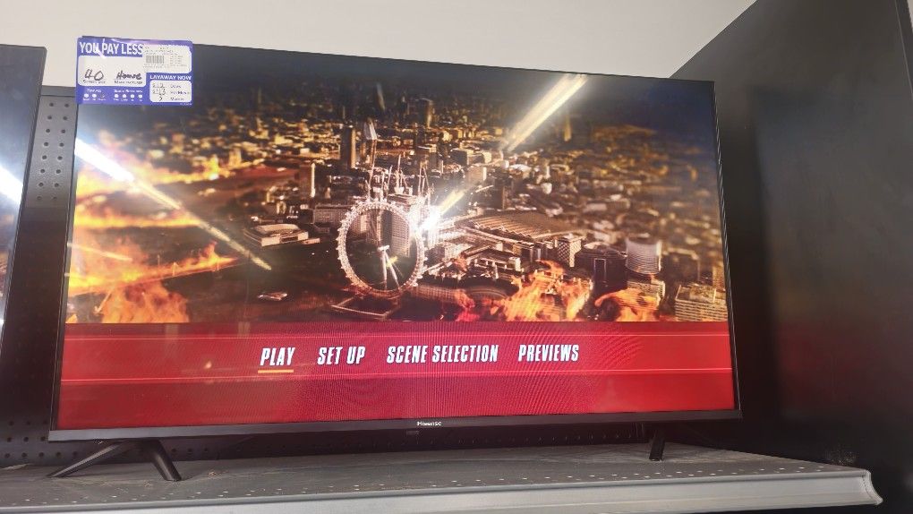 40 Hisense Google Smart TV Omly At Cash America Pawn Here On Summit Ave In Greensboro 