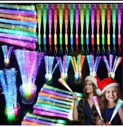 200pcs  Glow Fiber Wands Sticks