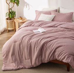 Rosy Pink Comforter Full 3Pcs