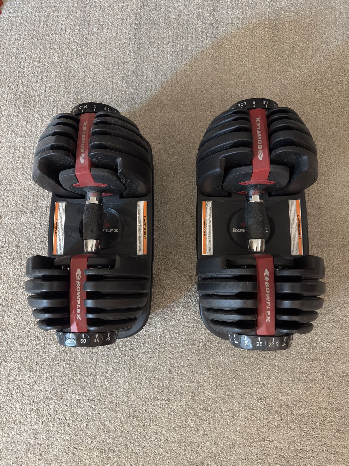 Bowflex 552 Adjustable Dumbbells