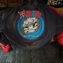 One Piece 5th Gear Luffy Zip Up Jacket 2x