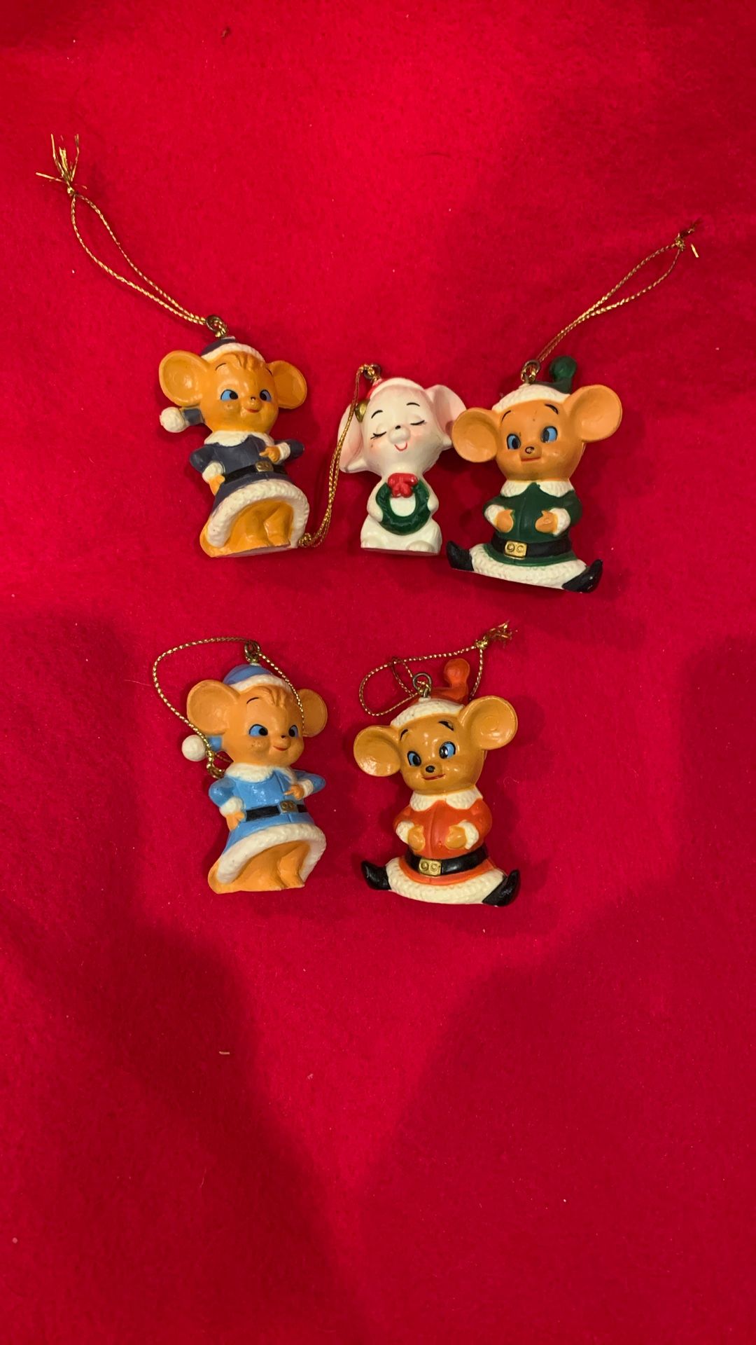 Vintage Christmas Ornaments 