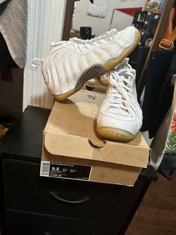 Nike Air Foamposite One White Gum Size 9.5