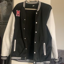 Varsity Jacket with “M” Patch