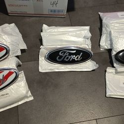 9" Ford Grille & Trunk Tailgate Emblem