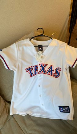 Texas Rangers jersey women’s Large