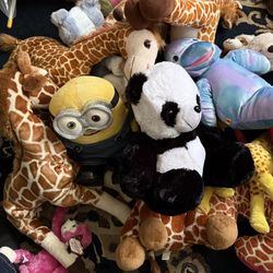 Plush Stuffed Animals Lot Over 20