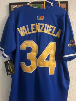 Nike Valenzuela #34 Dodgers MLB Jersey