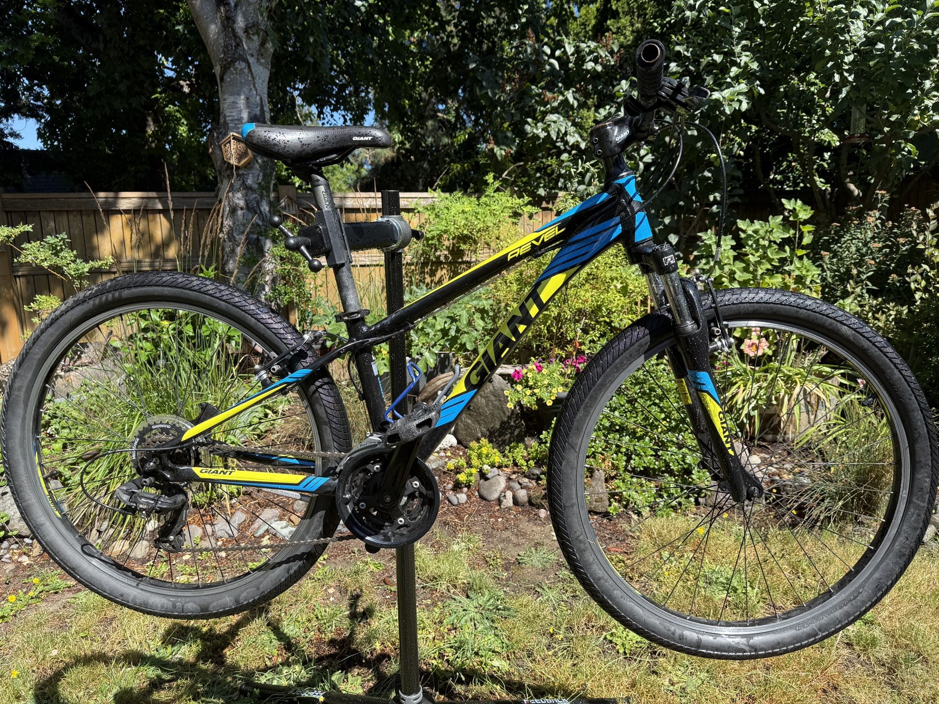 Giant Revel 2 Kids 21 Speed Mountain Bike With Front Suspension