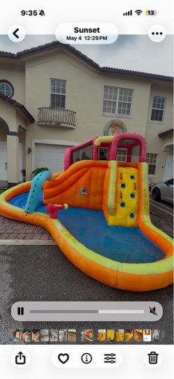 Water bouncy