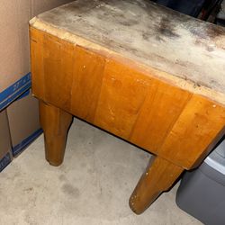 Large Antique chopping block