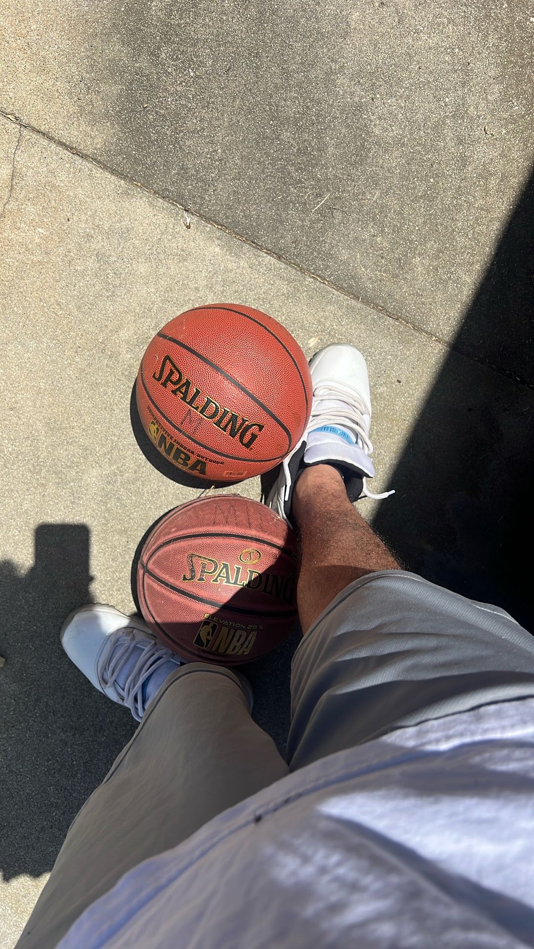 2 Spalding Basketballs Good Condition