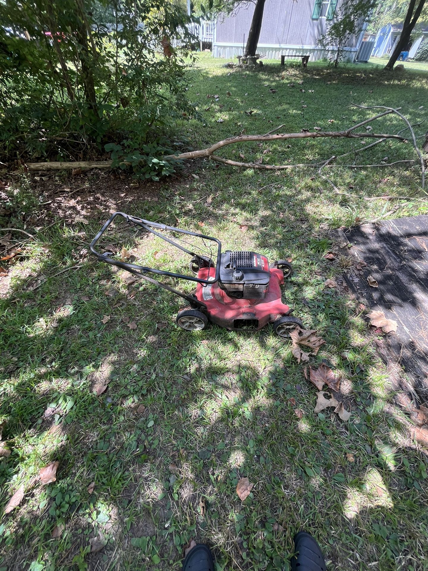 Lawn Mower For Parts Or Scrap Does Not Work