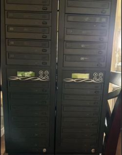 DVD & CD burning / duplicator towers