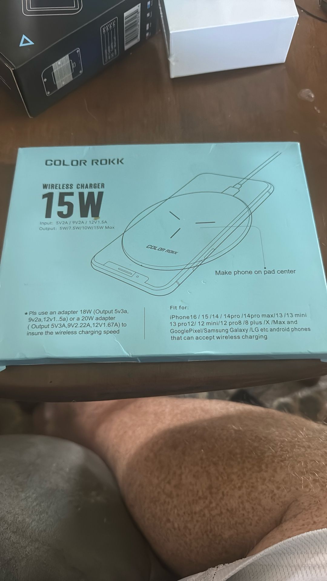 Wireless Cell Phone Charger