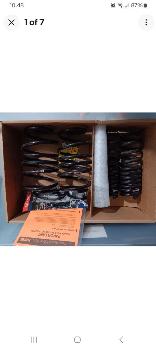 RS-R Lowering Springs Toyota Supra MKV (2020-2022) T215D Down Sus / T215S...