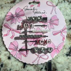 Valentines Day Hair Clips 