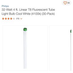 *NEW* Phillips 4ft  Fluorescent Bulbs NEW