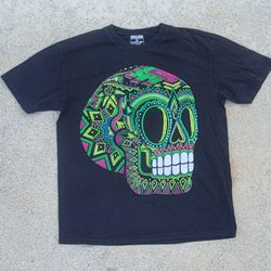 Skull Day Of The Dead Dia De Los Muertos T-shirt 
